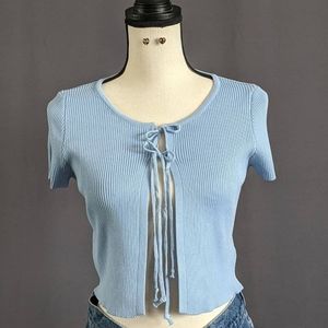 Blouse + cheetah 🖤 earrings!